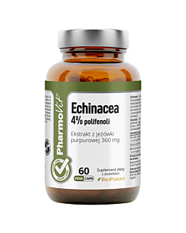 PharmoVit Clean Label Echinacea 4% Polifenoli Kapsułki