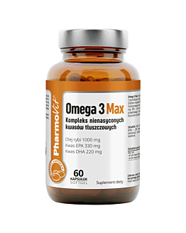 Pharmovit Clean Label Omega 3 Max Kapsułki