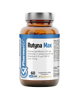 PharmoVit Rutyna Max Clean 60 Kapsułek
