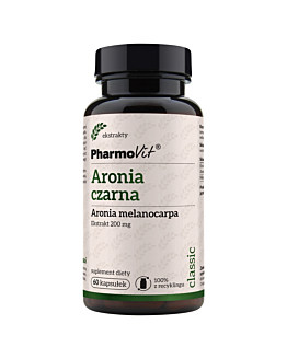 PharmoVit Classic Aronia czarna Ekstrakt 200 mg Kapsułki