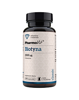 PharmoVit Classic Biotyna 2500 mcg Kapsułki
