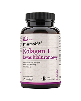 PharmoVit Classic Kolagen + Kwas hialuronowy Kapsułki