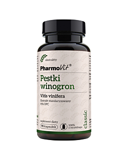 Pharmovit Classic Pestki Winogron 250 mg 90 Kapsułek