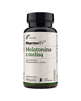 Pharmovit Melatonina z Melisą 60 Kapsułek