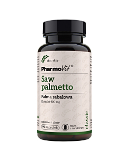 PharmoVit Classic Saw Palmetto Palma sabałowa 400 mg Kapsułki