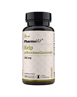 PharmoVit Classic Kelp północnoatlantycki 260 mg Kapsułki