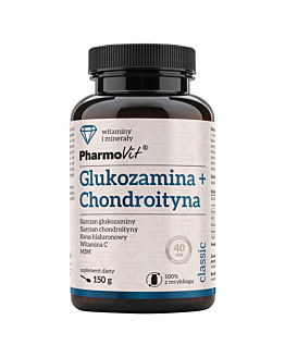 Pharmovit Glukozamina + Chondroityna Suplement na stawy proszek 