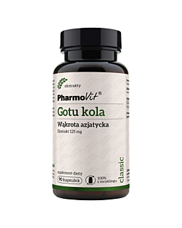 PharmoVit Classic Gotu Kola Ekstrakt 125 mg Kapsułki