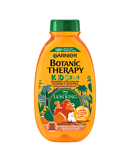 Garnier Botanic Therapy Kids Albicocca e Fiori di Cotone Re Leone 2in1 balsamo per capelli per bambini 250 ml