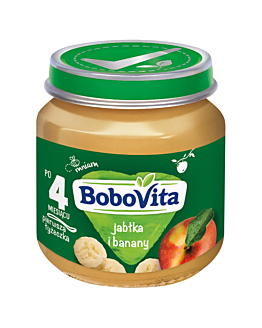 Bobovita Deser jabłka z delikatnym bananem