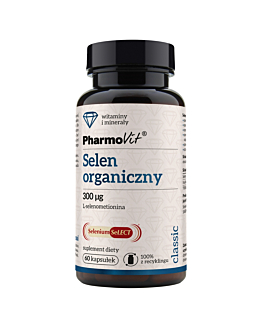 Pharmovit Classic Selen Organiczny 300 mcg kapsułki 