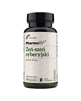 PharmoVit Classic Żeń Szeń syberyjski 200 mg Kapsułki