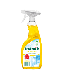 Ludwik Płyn do mycia szyb z alkoholem cytryna 