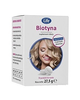 Life Biotyna 150 µg Pastylki do ssania