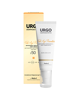 Urgo Dermoestetic Foto Age Prevention Antyoksydacyjno-nawilżający lekki krem SPF50 45ml