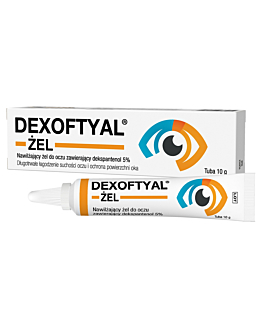 Dexoftyal, Nawilżający żel do oczu zawierający dekspantenol 5%