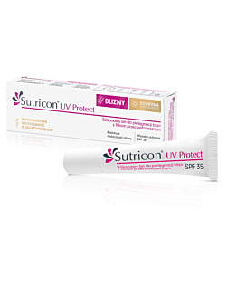 Sutricon UV Protect, Silikonowy żel do pielęgnacji blizn