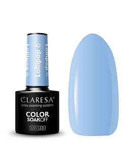 Claresa Soak Off UV/LED Lollipop lakier hybrydowy 6, 5g