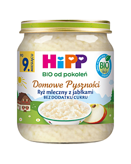 Hipp BIORyż Mleczny z Jabłkami 