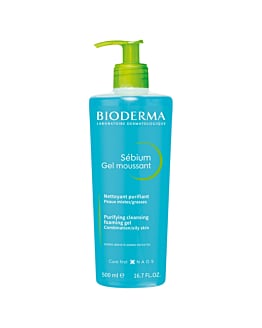 Bioderma Sebium Moussant Gel Detergente per Pelle Acneica 500 ml