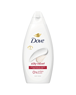 Dove Essential Care Silky Velvet - Żel pod prysznic 450 ml
