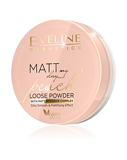 Eveline Mat My Day Puder sypki Peach