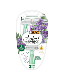 BIC Soleil Escape 3 - Rasoio da Donna a 3 Lame 3 pz