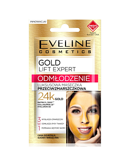 Eveline Gold Lift Expert Luksusowa maseczka przeciwzmarszczkowa