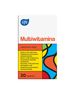 Life Multiwitamina i Minerały Tabletki, 30 szt.