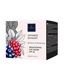 Famirel Wonder World - Krem rozjaśniający pod oczy z borówką i winoroślą SPF 20 - Japanese Wonder 30ml