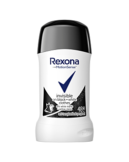Rexona Deo Stick Invisible Black+White