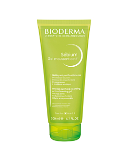 Bioderma Sebium Gel Moussant Actif Active Cleansing Gel 200 ml