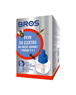 Bros Płyn do elektro 3w1 na muchy, komary i mrówki