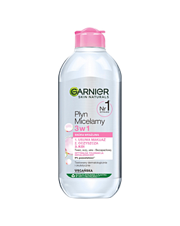 Garnier Skin Naturals Płyn micelarny do skóry wrażliwej 3w1