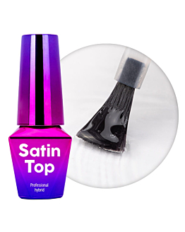 MollyLac Satin Top Matowy Top No Wipe Clear 10 g