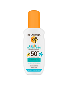 Kolastyna Sun Kids SPF50+ - Wrażliwa Skóra, Emulsja ochronna dla dzieci spray SPF 50+ 150 ml