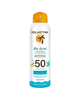Kolastyna Sun Kids SPF50 Wet - Emulsja ochronna dla dzieci na suchą i mokrą skórę SPF 50 150 ml