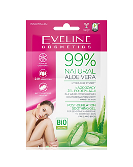 Eveline 99% Natural Aloe Vera Łagodzący żel po depilacji