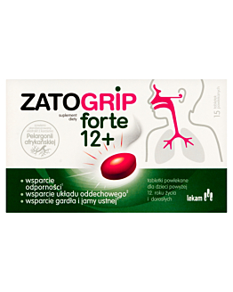 Zatogrip Forte tabletki powlekane 15 tabl.