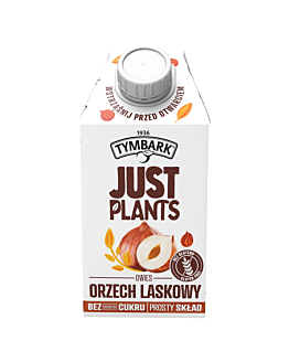 Tymbark  Just Plants Orzech laskowy-Owies, 500 ml