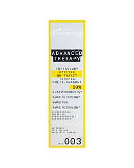 Bielenda Advanced Therapy Peeling Multiacido 20% Intensivo per il Viso Terapia 003 30 ml
