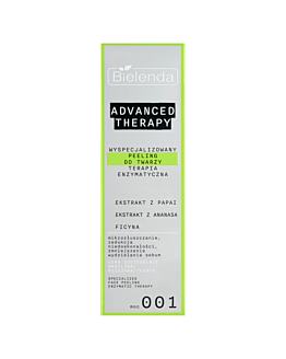 Bielenda Advanced Therapy Wyspecjalizowany peeling do twarzy terapia enzymatyczna 001