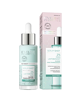Eveline Serum Shot Kuracja wzmacniająca na zaczerwienienia z kwasem laktobionowym 2%