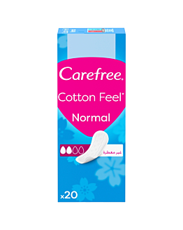 Carefree Salvaslip Cotton Unscented 20 pz