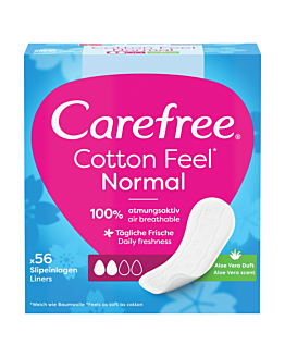 Carefree Salvaslip Aloe 56 pz