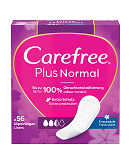 Carefree Plus Original Fresh 56 pz