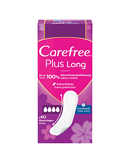 Carefree Plus Long Fresh Salvaslip 40 pz