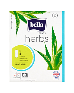 Bella Herbs Aloe Vera wkładki higieniczne 60 sztuk