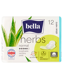 Bella Herbs Aloe Vera podpaski 12 sztuk