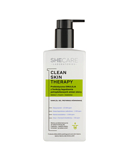 Shecare Clean Skin Therapy - Probiotyczna emulsja do ciała z funkcją łagodzenia potrądzikowych zmian